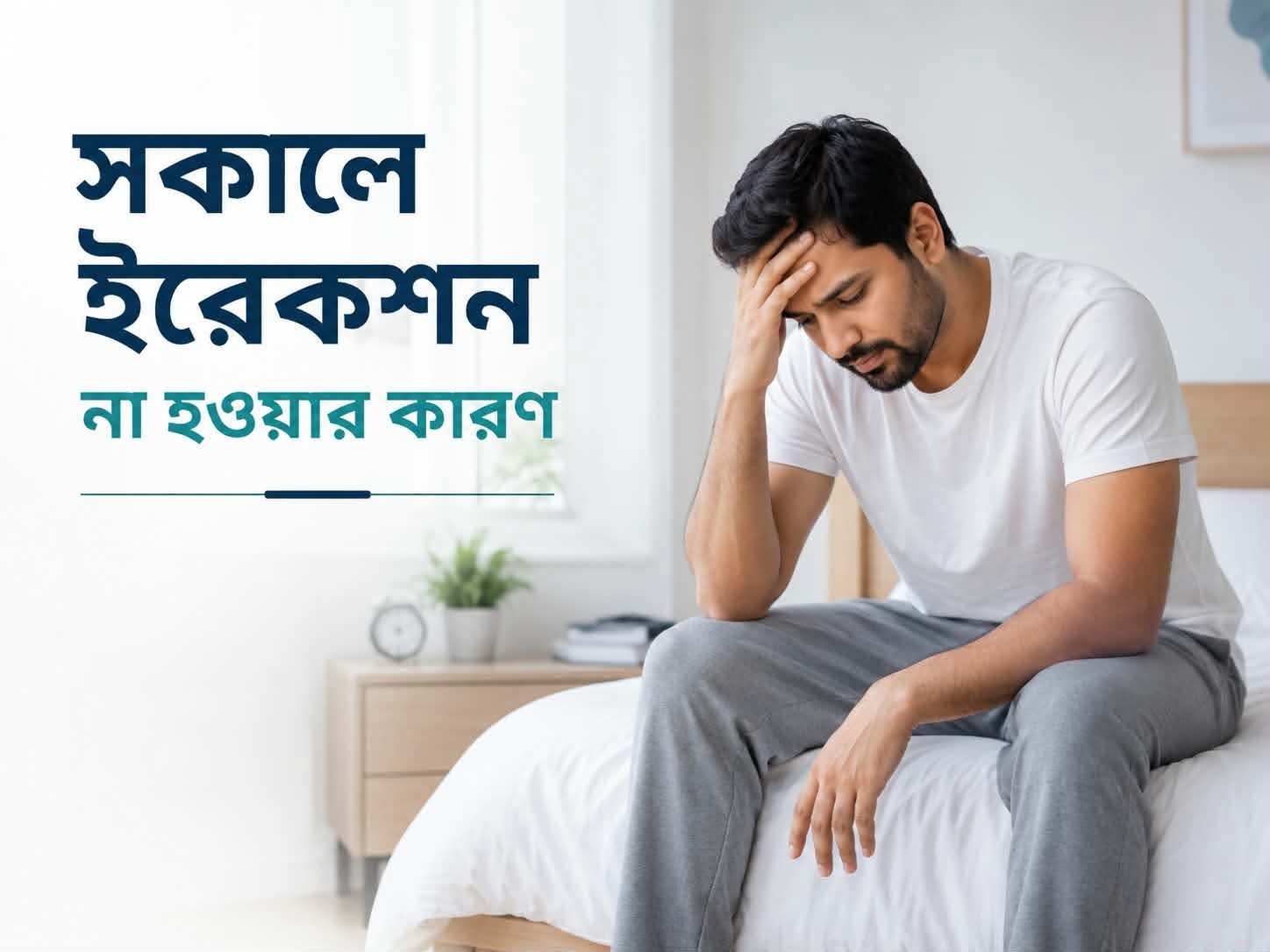 সকালে শক্ত না হওয়ার কারণ