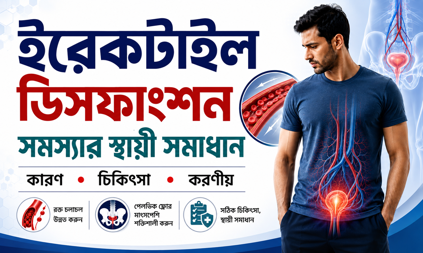 উত্থানজনিত সমস্যার স্থায়ী সমাধান: কারণ, চিকিৎসা ও করণীয়