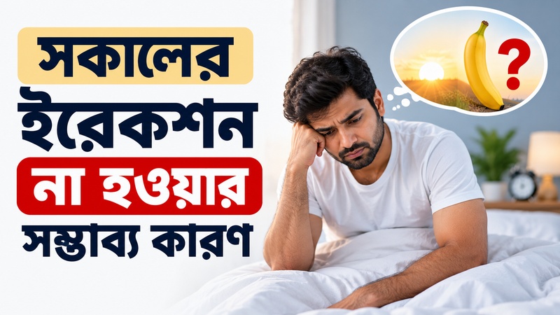 সকালে ইরেকশন না হওয়ার সম্ভাব্য কারণ